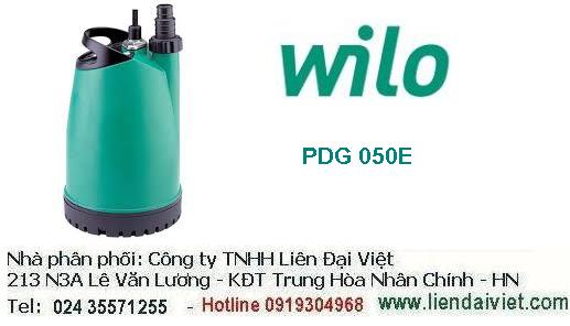 Hình ảnh Máy bơm chìm Wilo PDG 050E