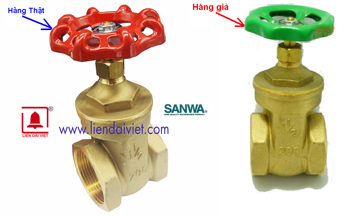 Nhận biết Van vòi nước Sanwa và Đồng hồ nước Sanwa chính hãng!